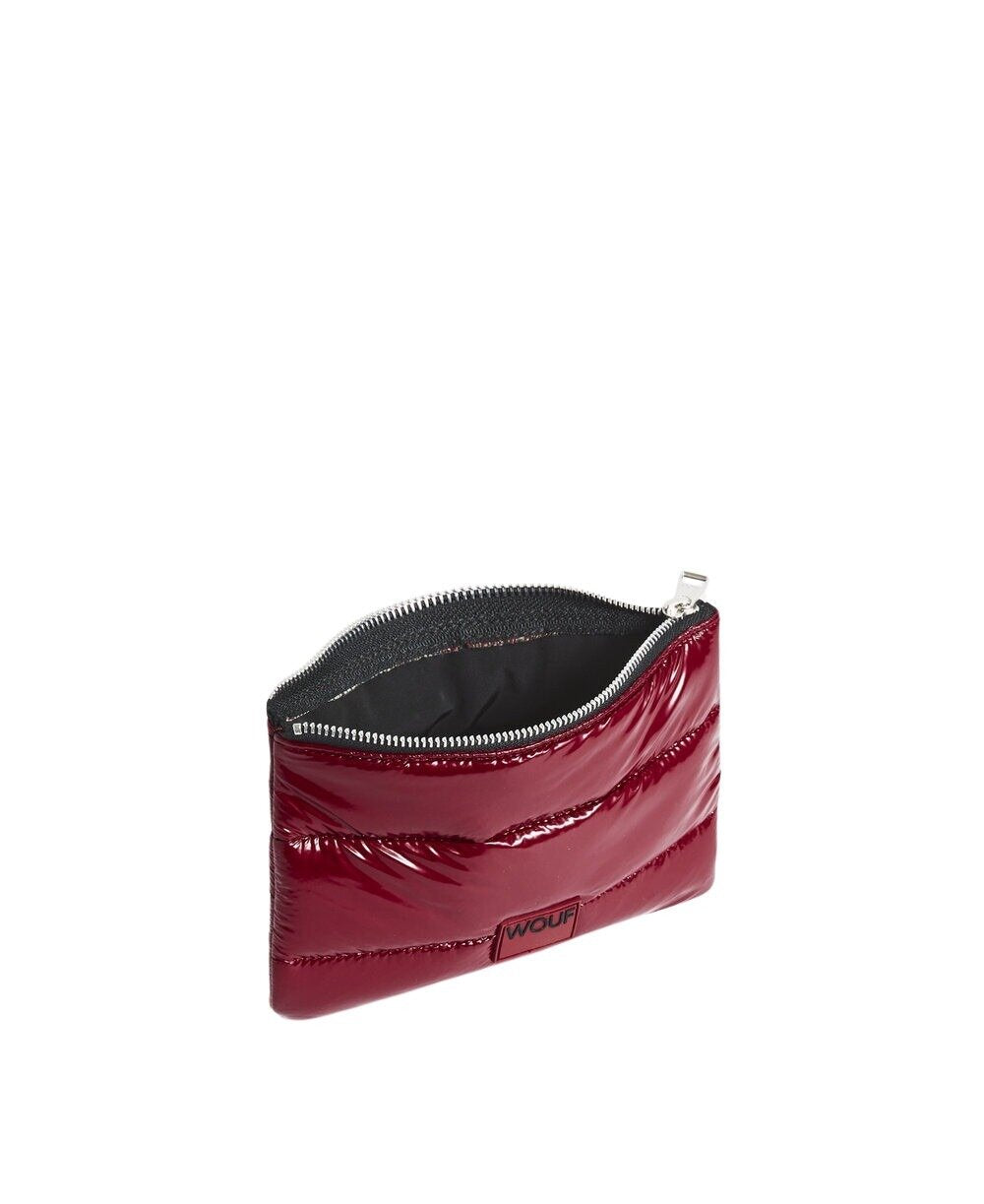 Glossy clutch - Burgundy